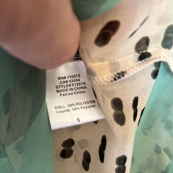 Anthropologie Konrad and Joseph chiffon blouse - Picture 3 of 4